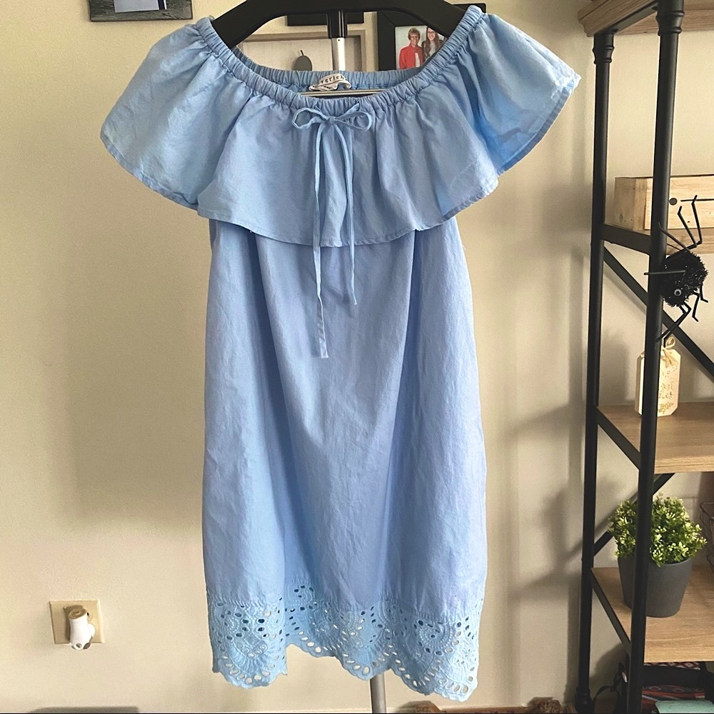 Pastel Blue Dress // Sz S
